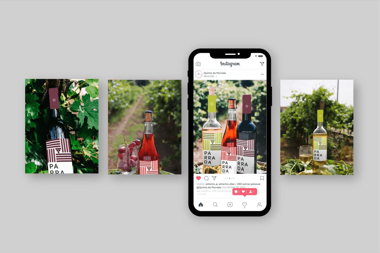 Visual Identity – Quinta da Parrada Winery