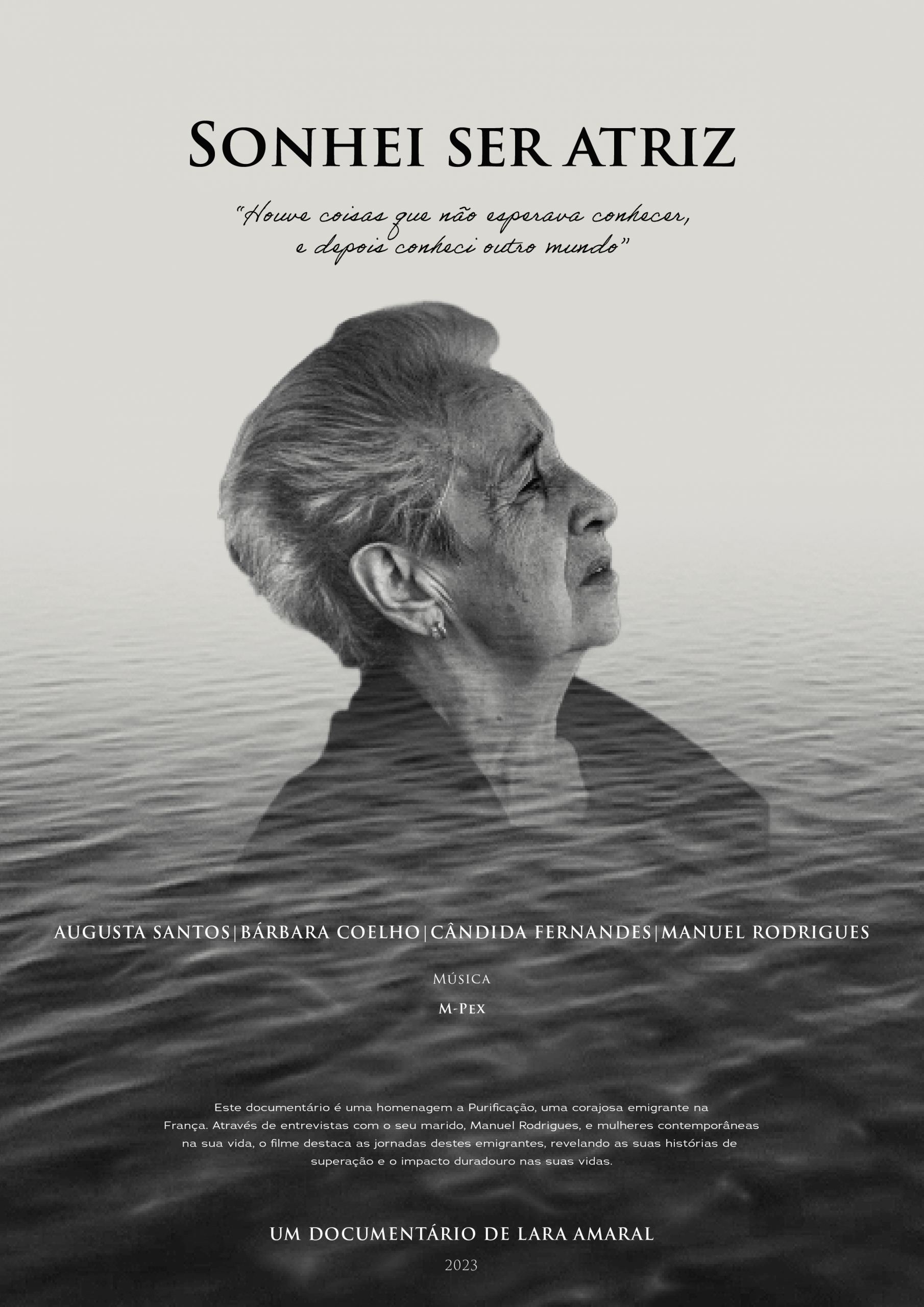 Sonhei ser atriz – Documentary